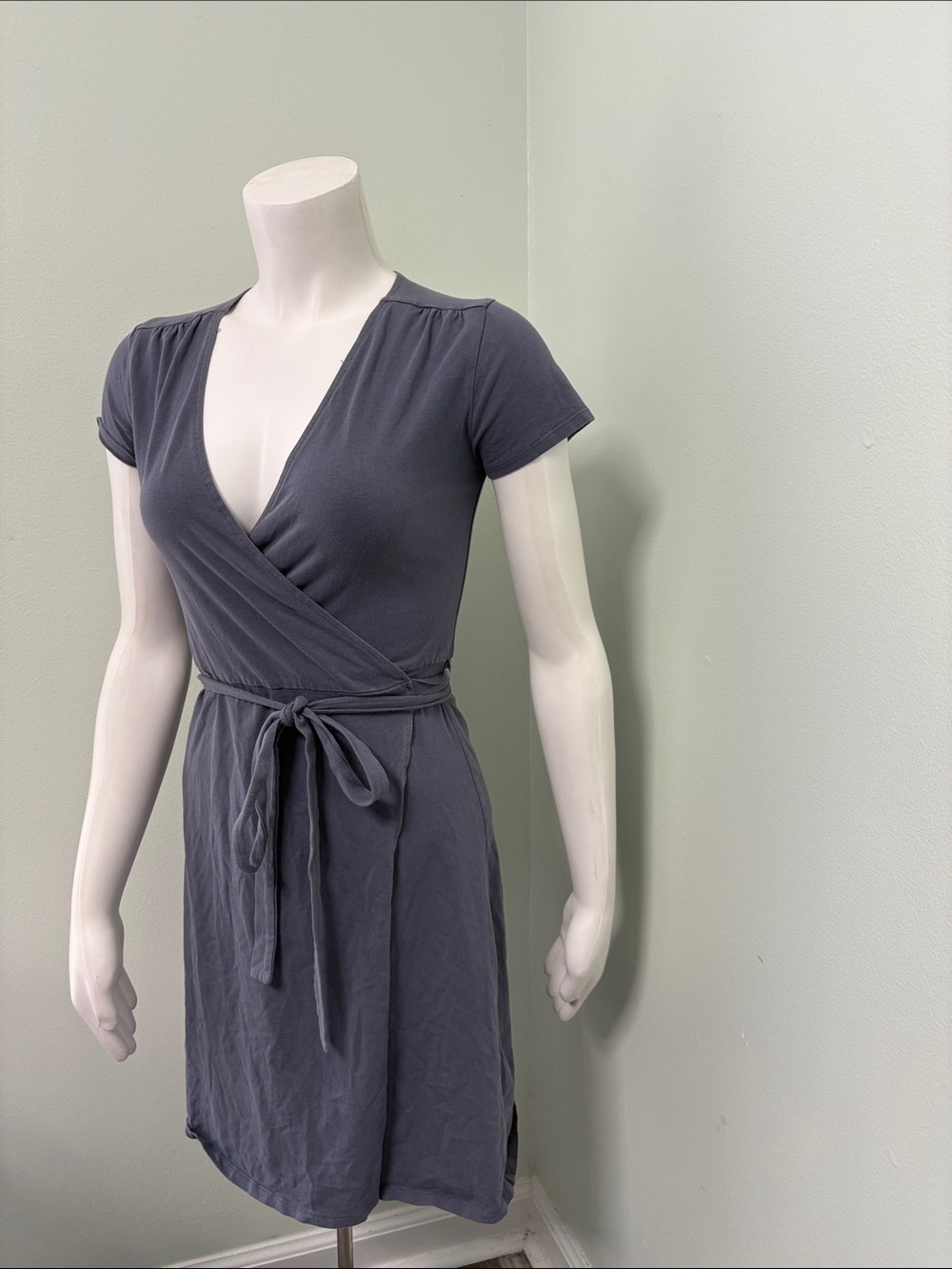 Pact Black Wrap Dress XS
